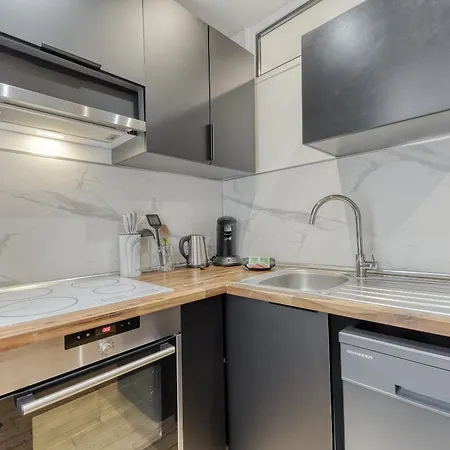 아파트 Design Flat & Parking - Paris Access 13 Min