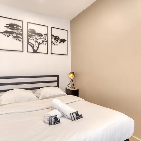 Design Flat & Parking - Paris Access 13 Min