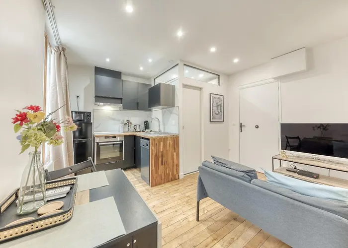 Design Flat & Parking - Paris Access 13 Min 아파트 *