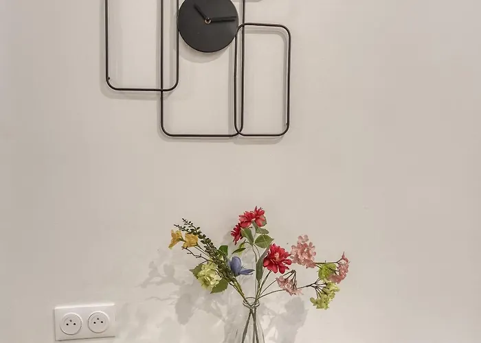 아파트 Design Flat & Parking - Paris Access 13 Min