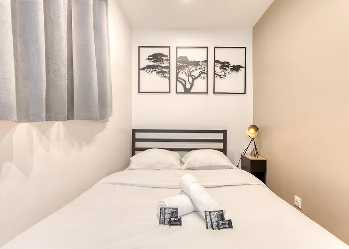 아파트 Design Flat & Parking - Paris Access 13 Min 생드니